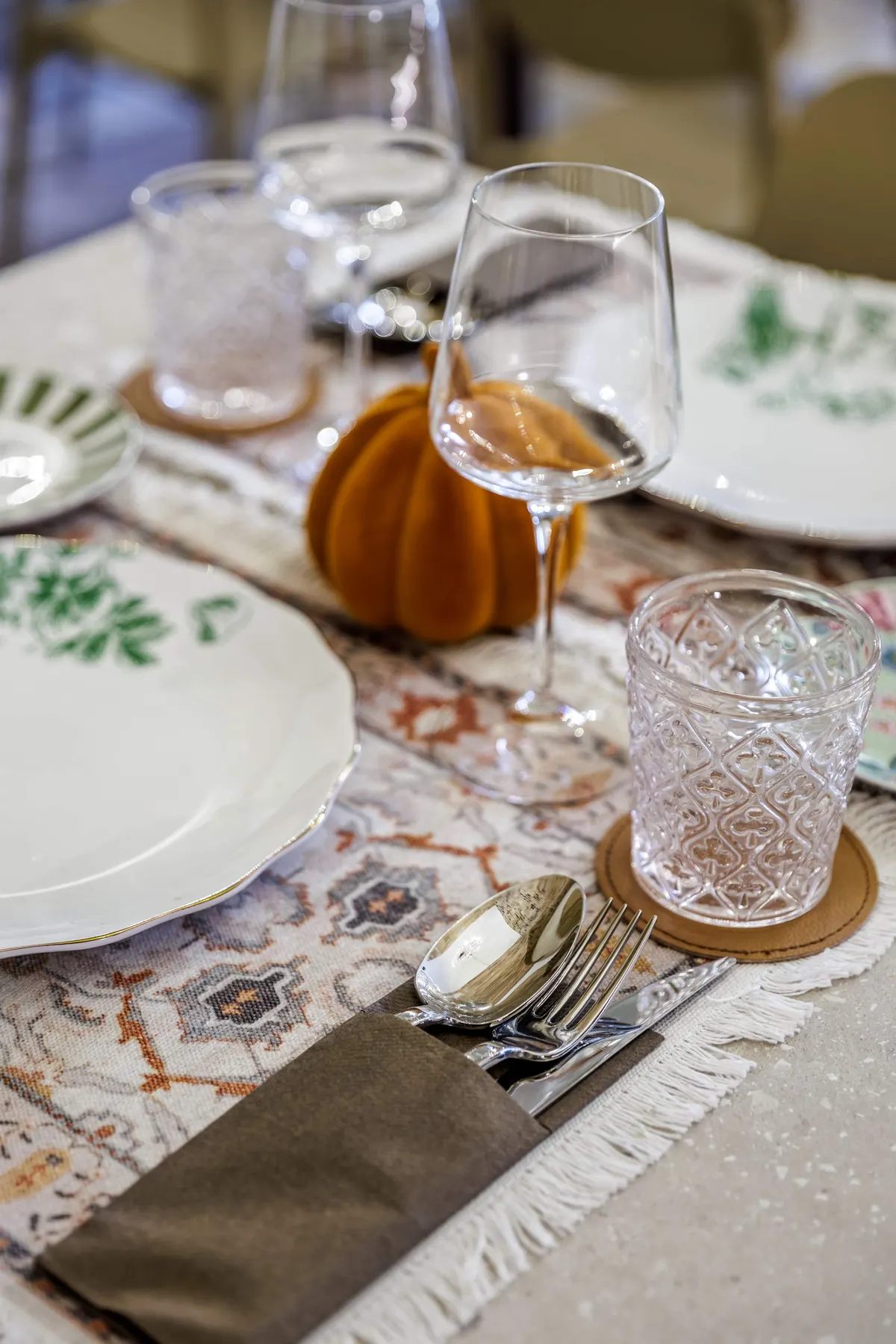 Calici e mise en place