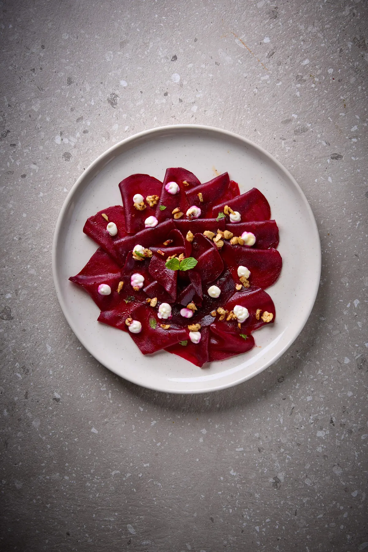 Carpaccio di barbabietola – Flora Picena